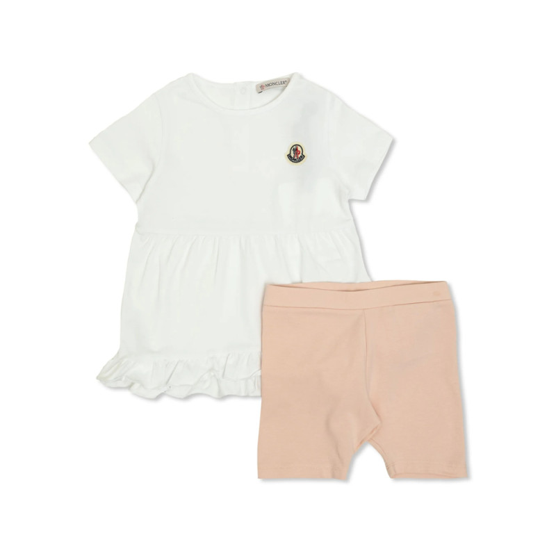 Moncler Logo-appliqué Shorts Set