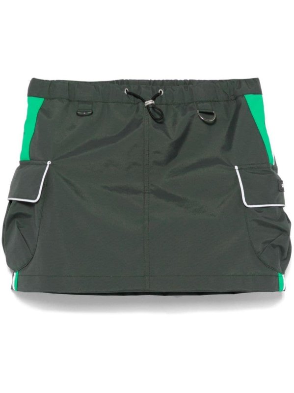 cargo mini skirt