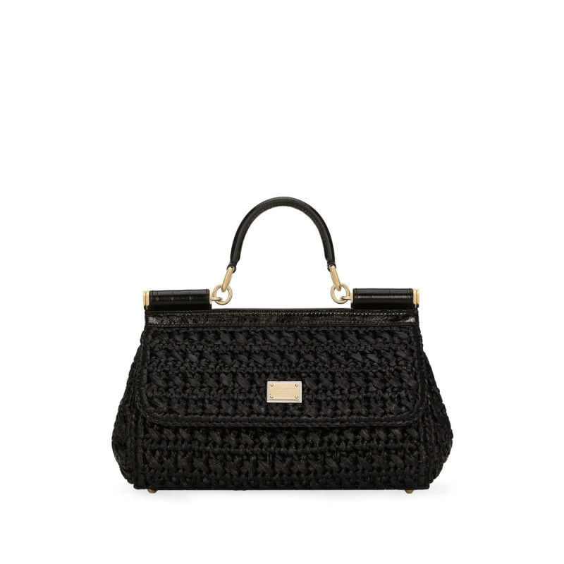 Dolce & Gabbana Sicily Interwoven Mini Bag