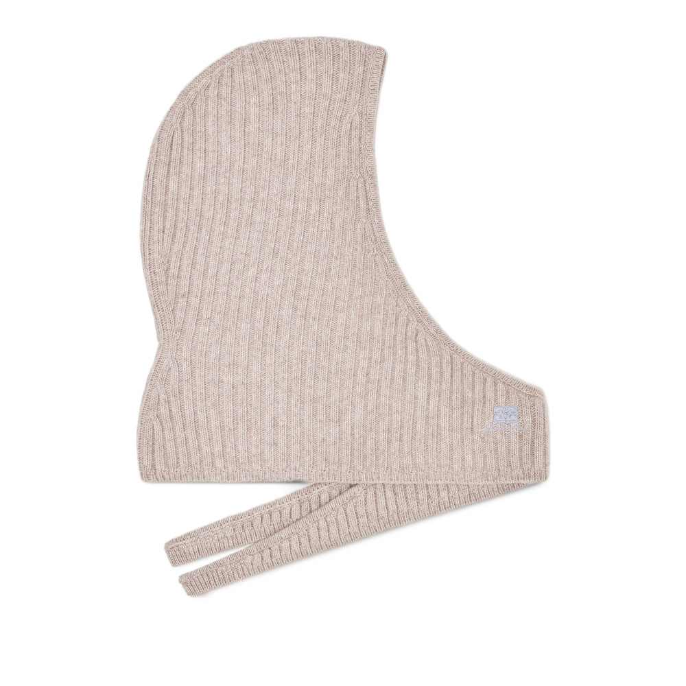 Ganni Rib Knit Balaclava
