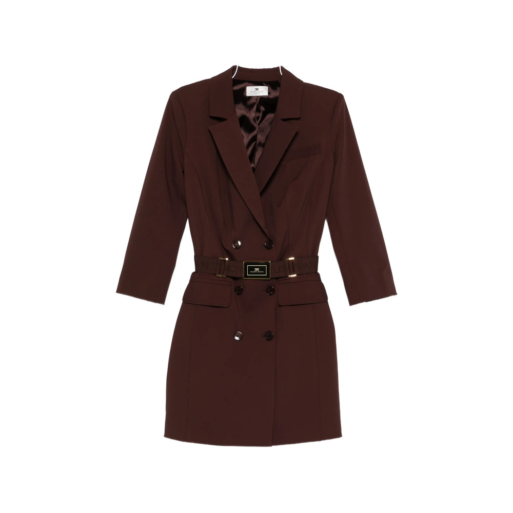Elisabetta Franchi Double-breasted Mini Dress
