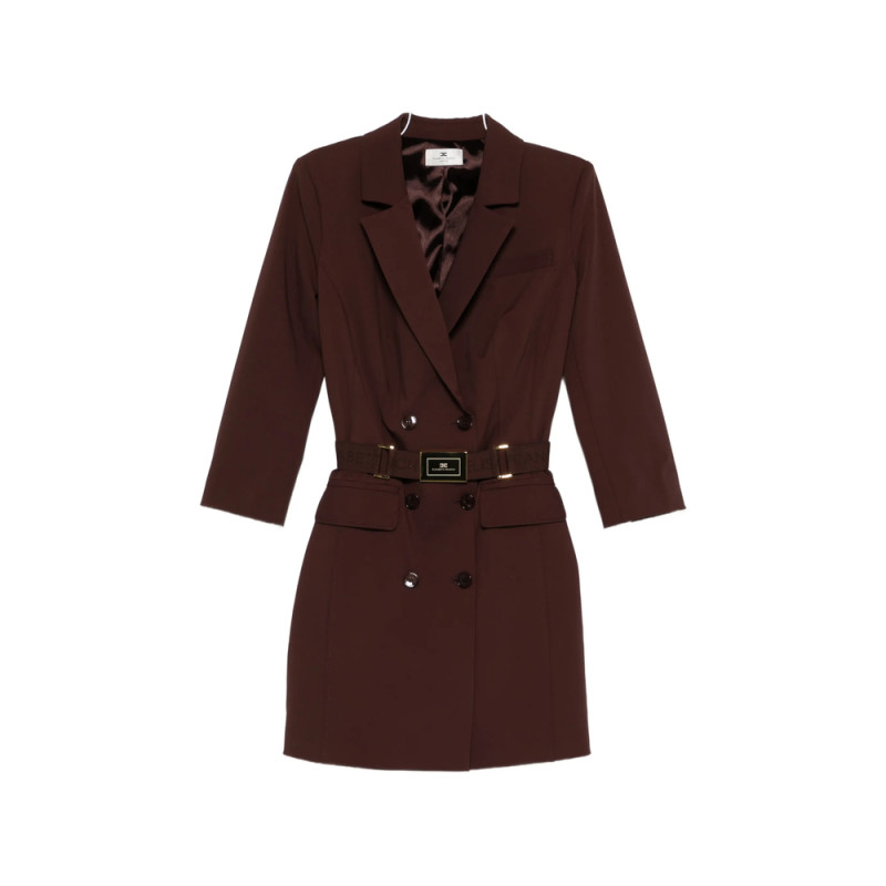 Elisabetta Franchi Double-breasted Mini Dress