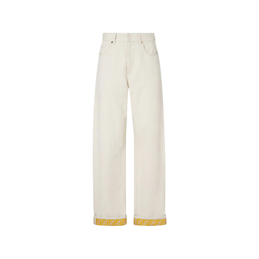 Fendi Straight Leg Jeans