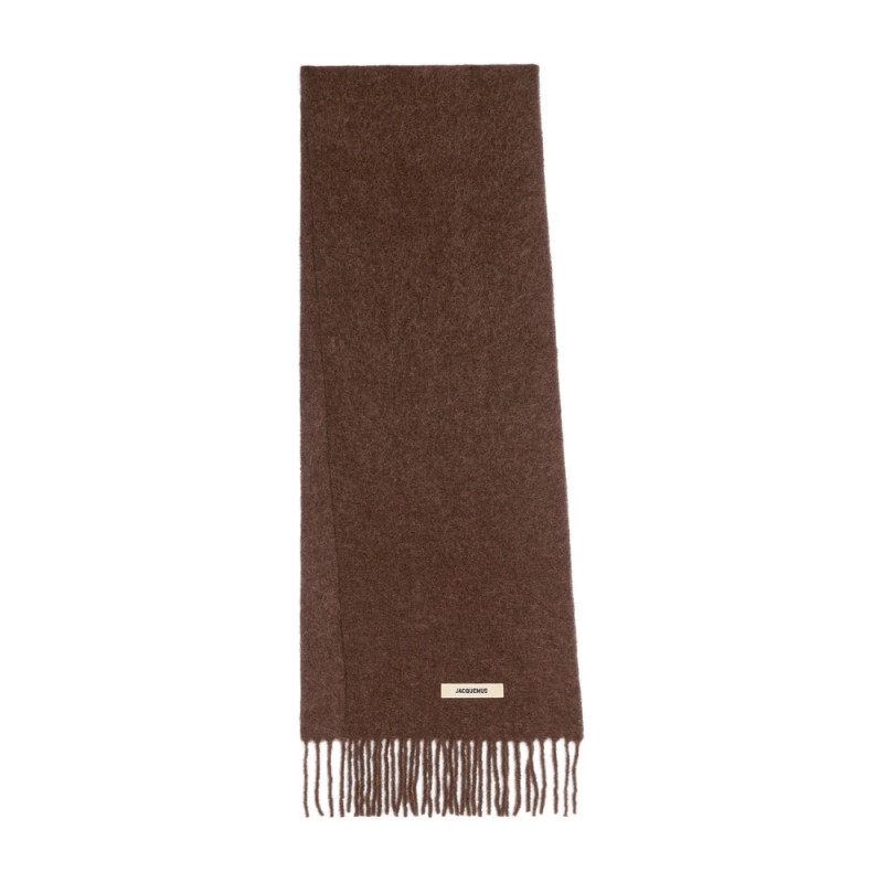Jacquemus Logo-patch Scarf