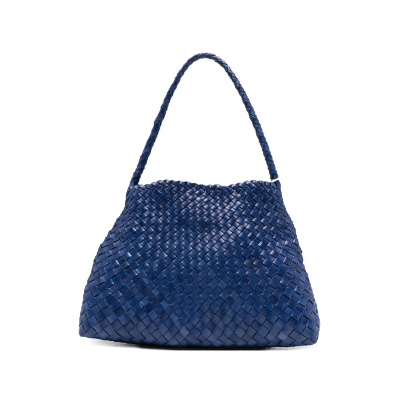 Dragon Diffusion Santa Woven-leather Shoulder Bag