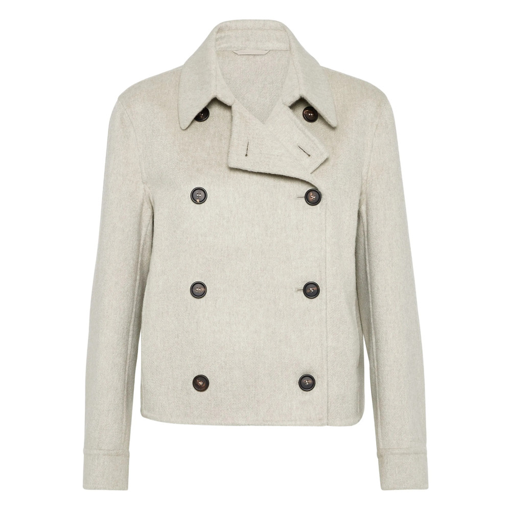 Brunello Cucinelli Brushed-finish Jacket