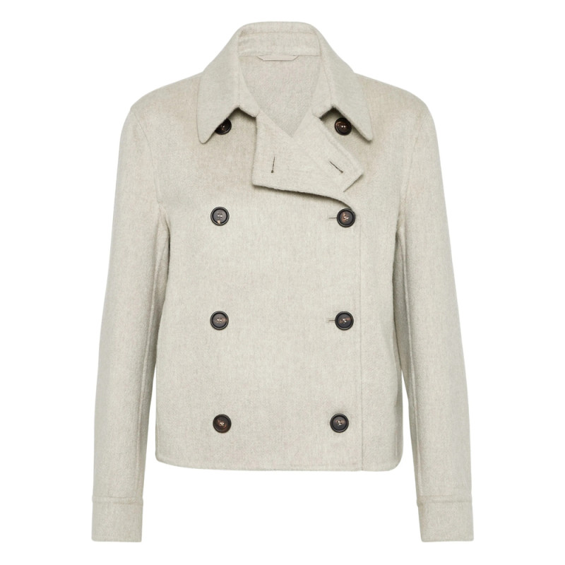 Brunello Cucinelli Brushed-finish Jacket