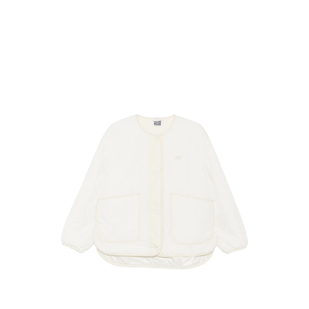 New Balance Quilted Logo-embroidered Jacket