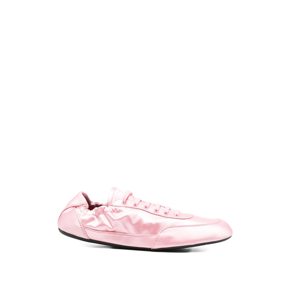 Prada Collapse Ruched Sneakers