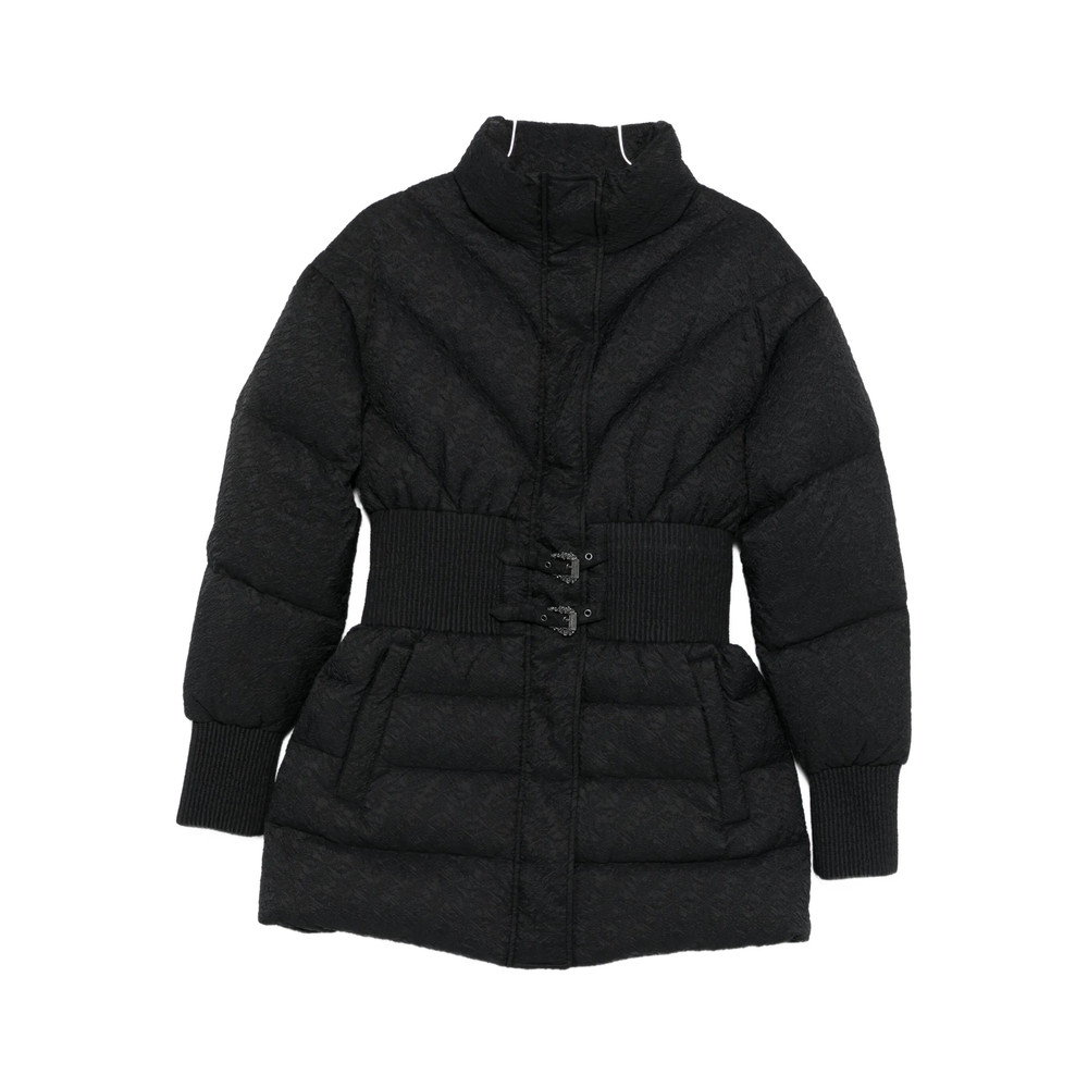 Versace Jeans Couture Quilted Belted Jacket