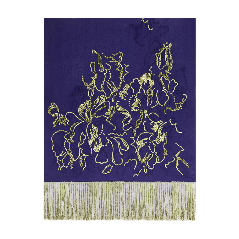 Dries Van Noten Embroidered Scarf