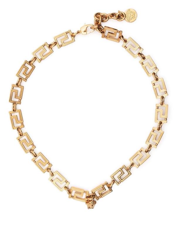 Greca chain necklace