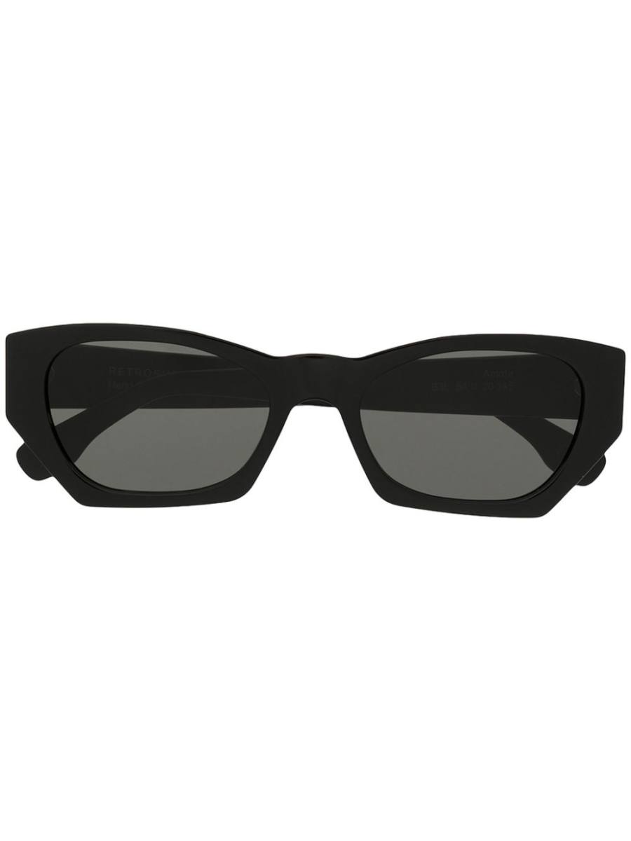 geometric frame sunglasses