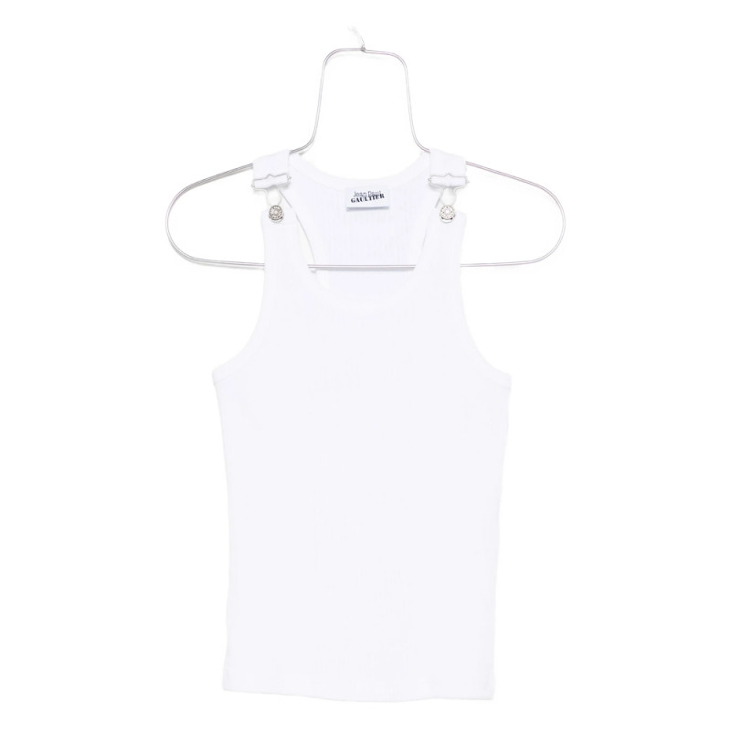 Jean Paul Gaultier Ribbed Tank Top