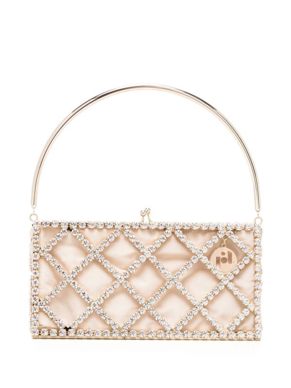 crystal-embellished mini bag