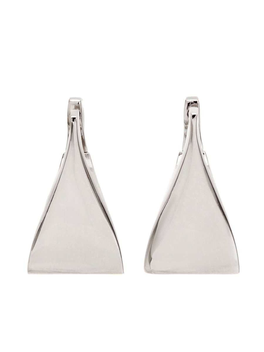 geometric-shape earrings