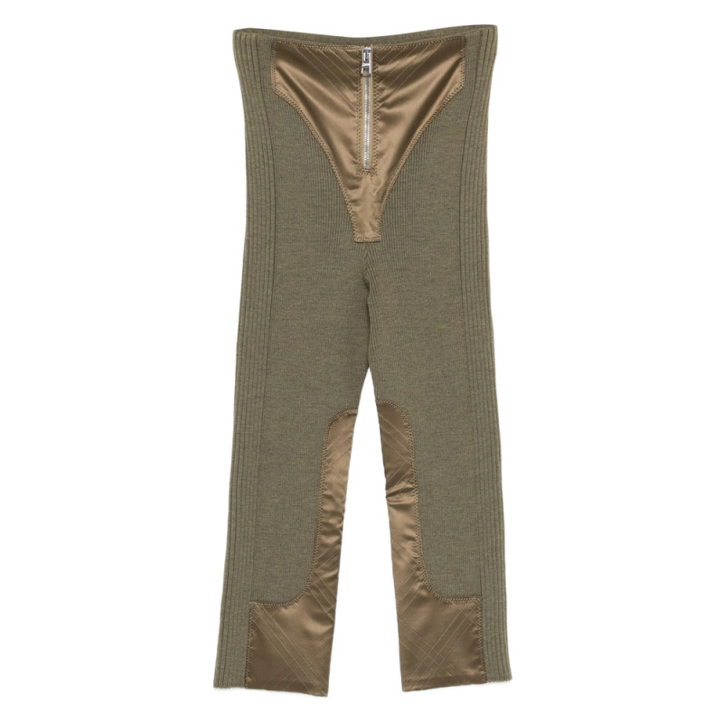 Jean Paul Gaultier Zip-fastening Panel-detail Trousers