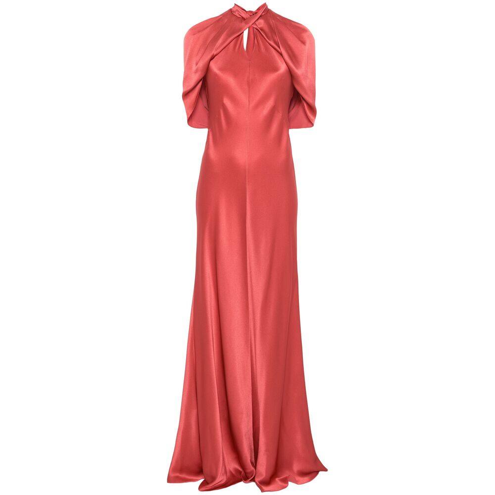 Alberta Ferretti Draped Maxi Dress
