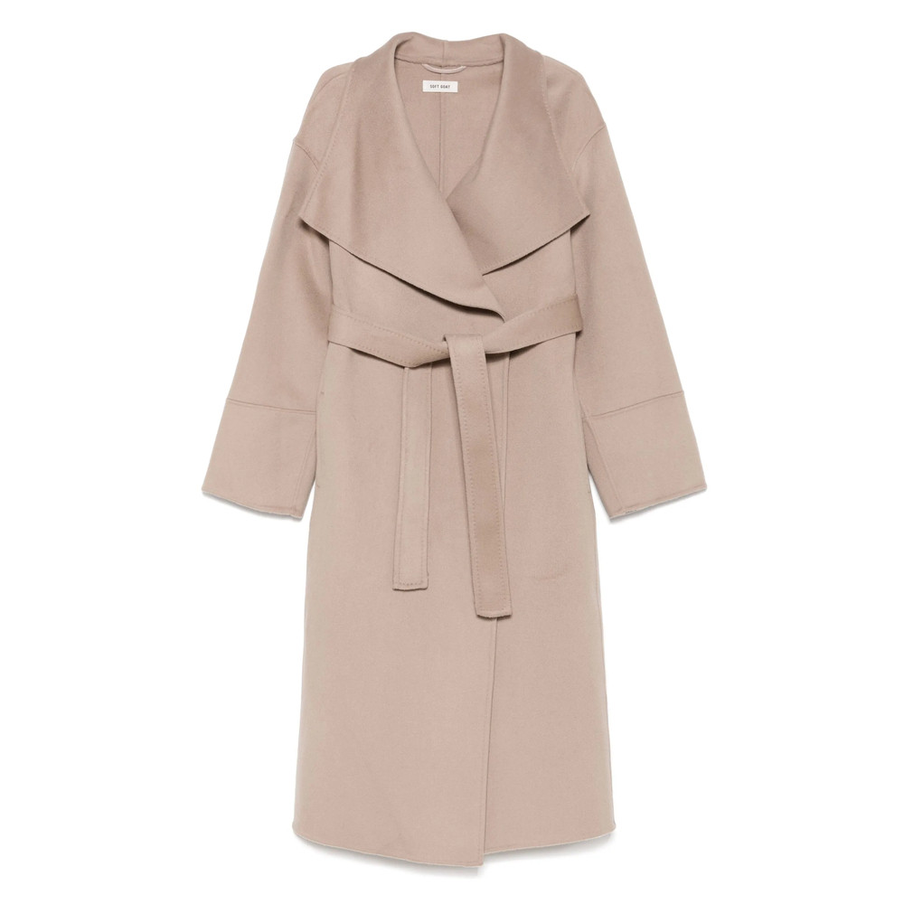 Soft Goat Belted Coat