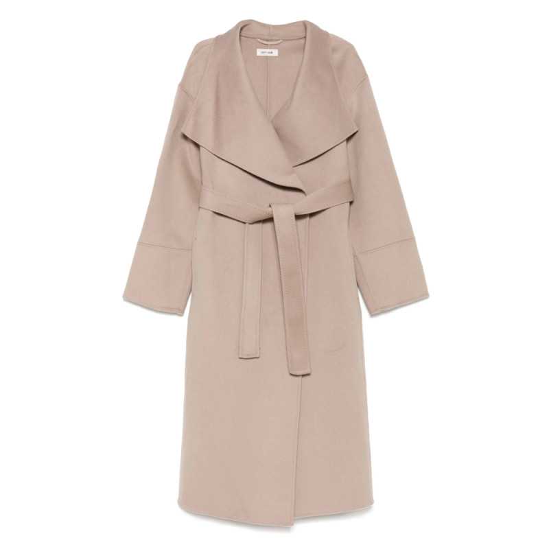 Soft Goat Belted Coat
