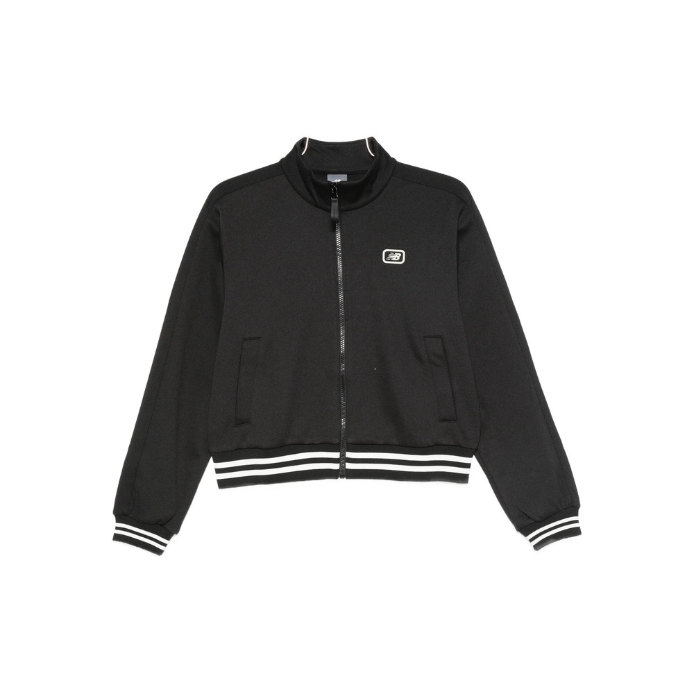 New Balance Zip-up Striped-cuff Jacket