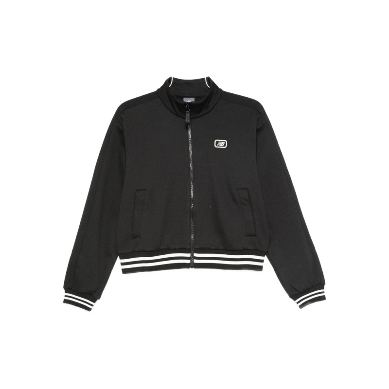 New Balance Zip-up Striped-cuff Jacket
