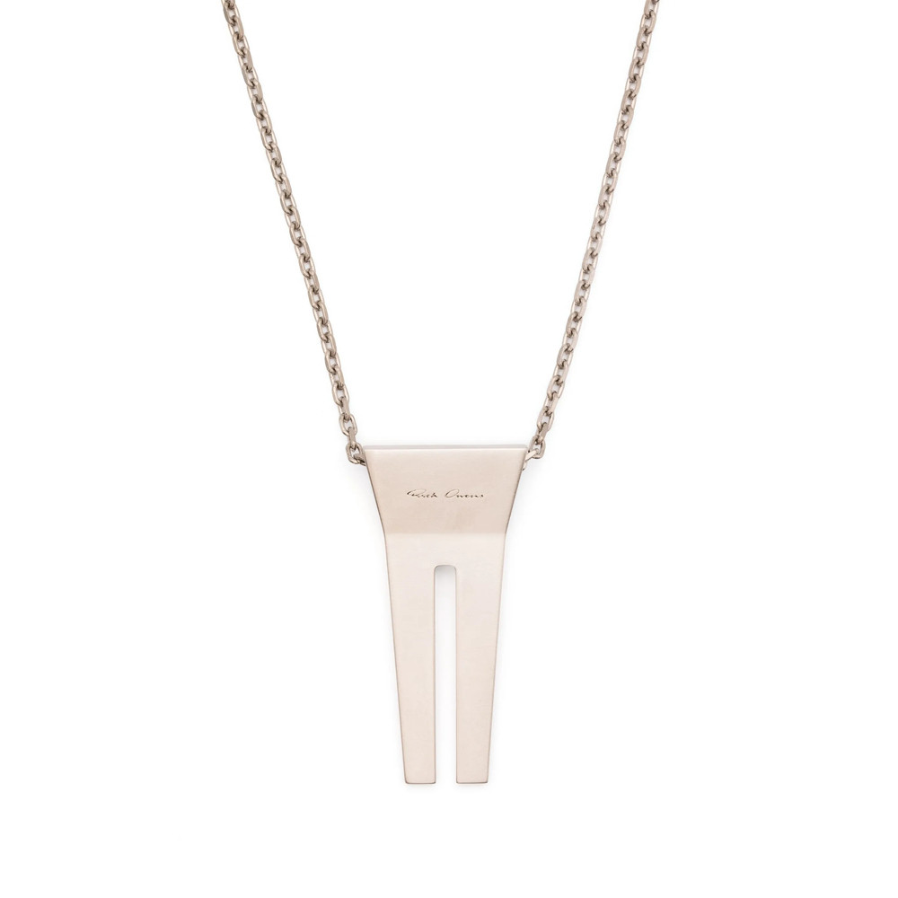 Rick Owens Open-trunk Pendant Necklace
