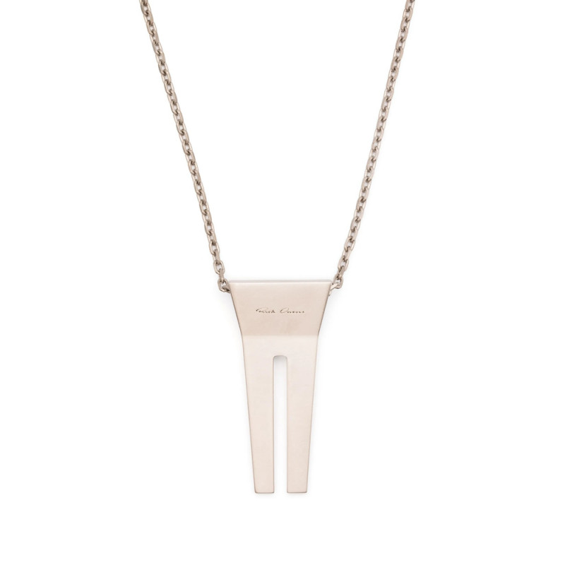 Rick Owens Open-trunk Pendant Necklace