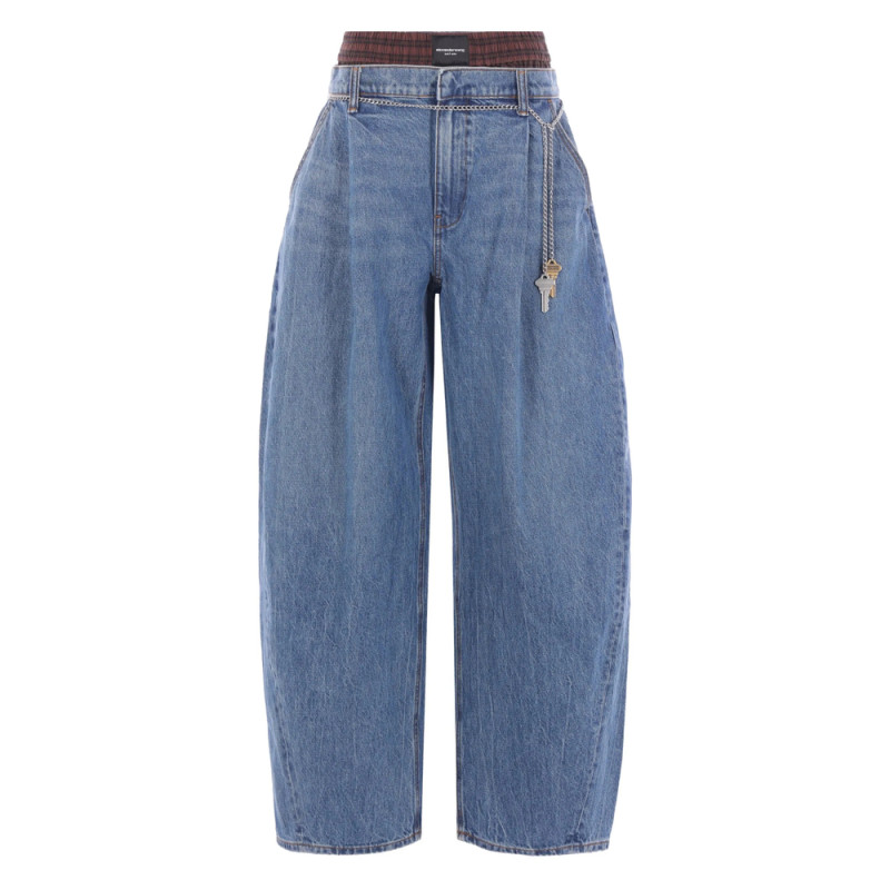 Alexander Wang Pre-styled Ballon-leg Jeans