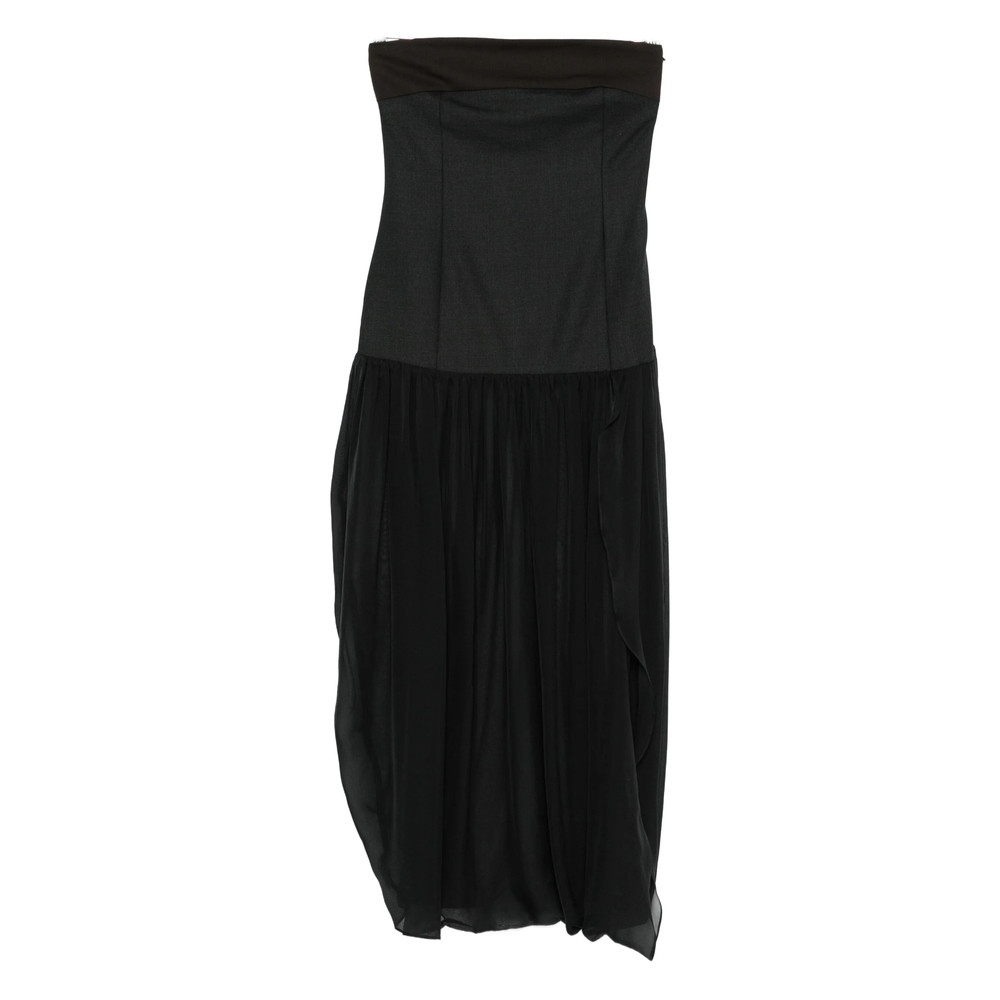 Paloma Wool Strapless Panelled Dress