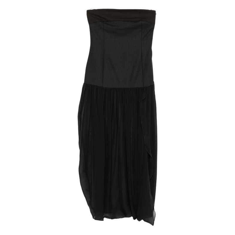 Paloma Wool Strapless Panelled Dress