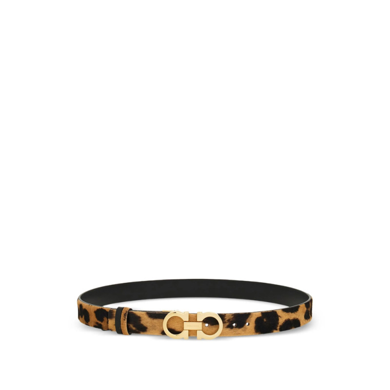 Ferragamo Adjustable Gancini Belt