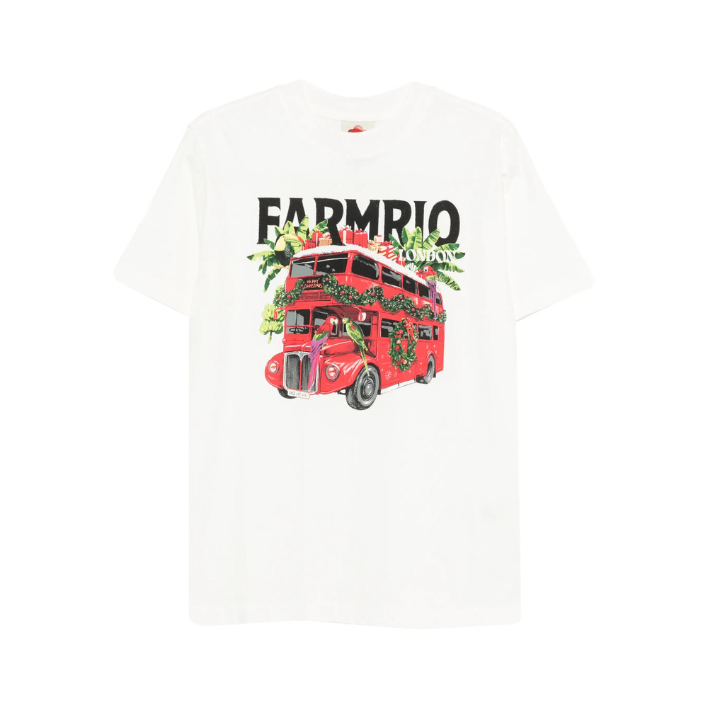 Farm Rio Bus-graphic T-shirt