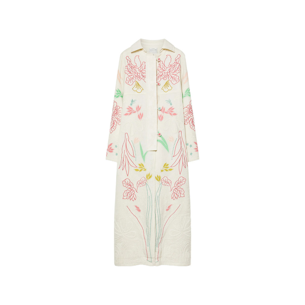 Forte Forte Floral Embroidered Coat