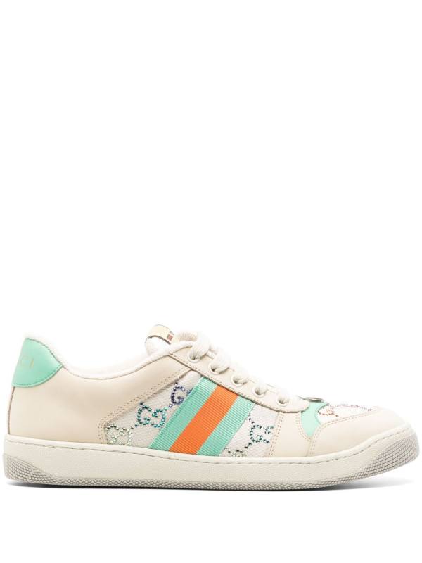 Screener panelled sneakers
