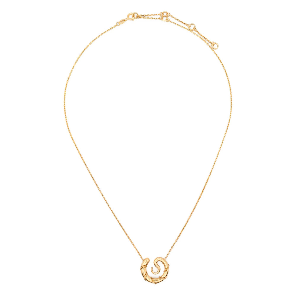 Panconesi Serpent Medallion Chain Necklace