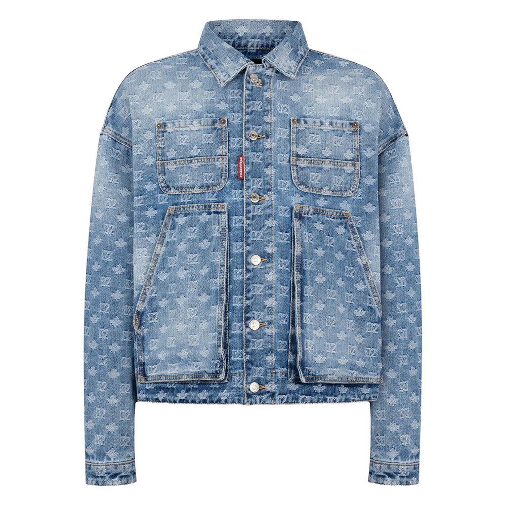 Dsquared2 Logo-embellishment Denim Jacket