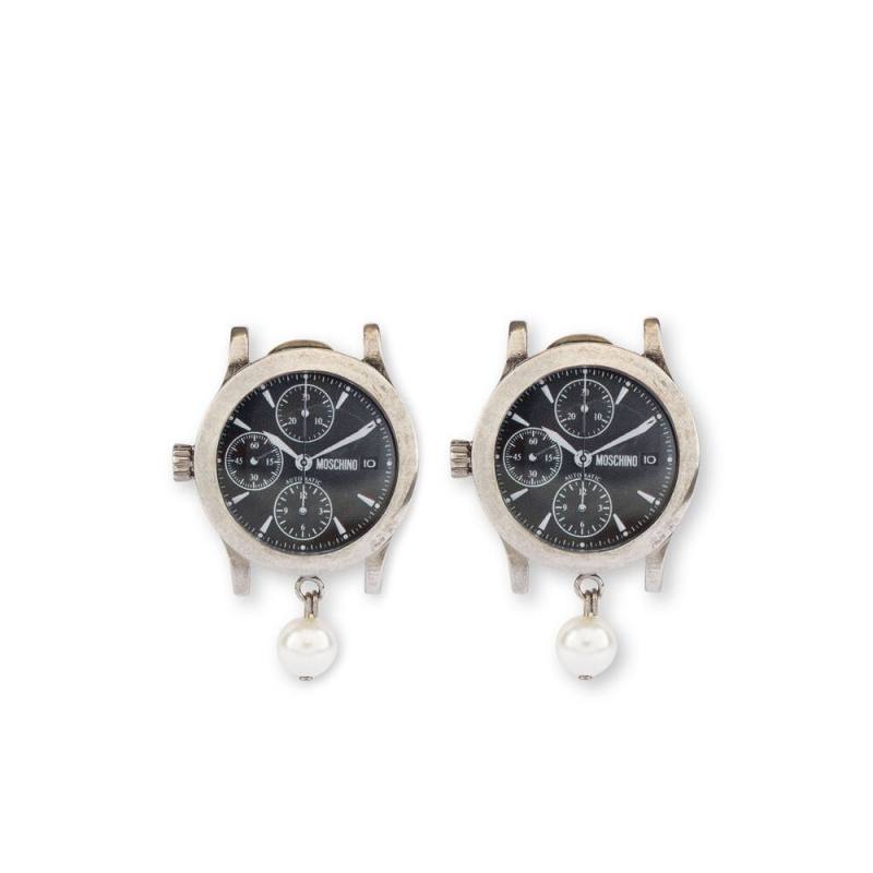 Moschino Watch Clip-on Earrings