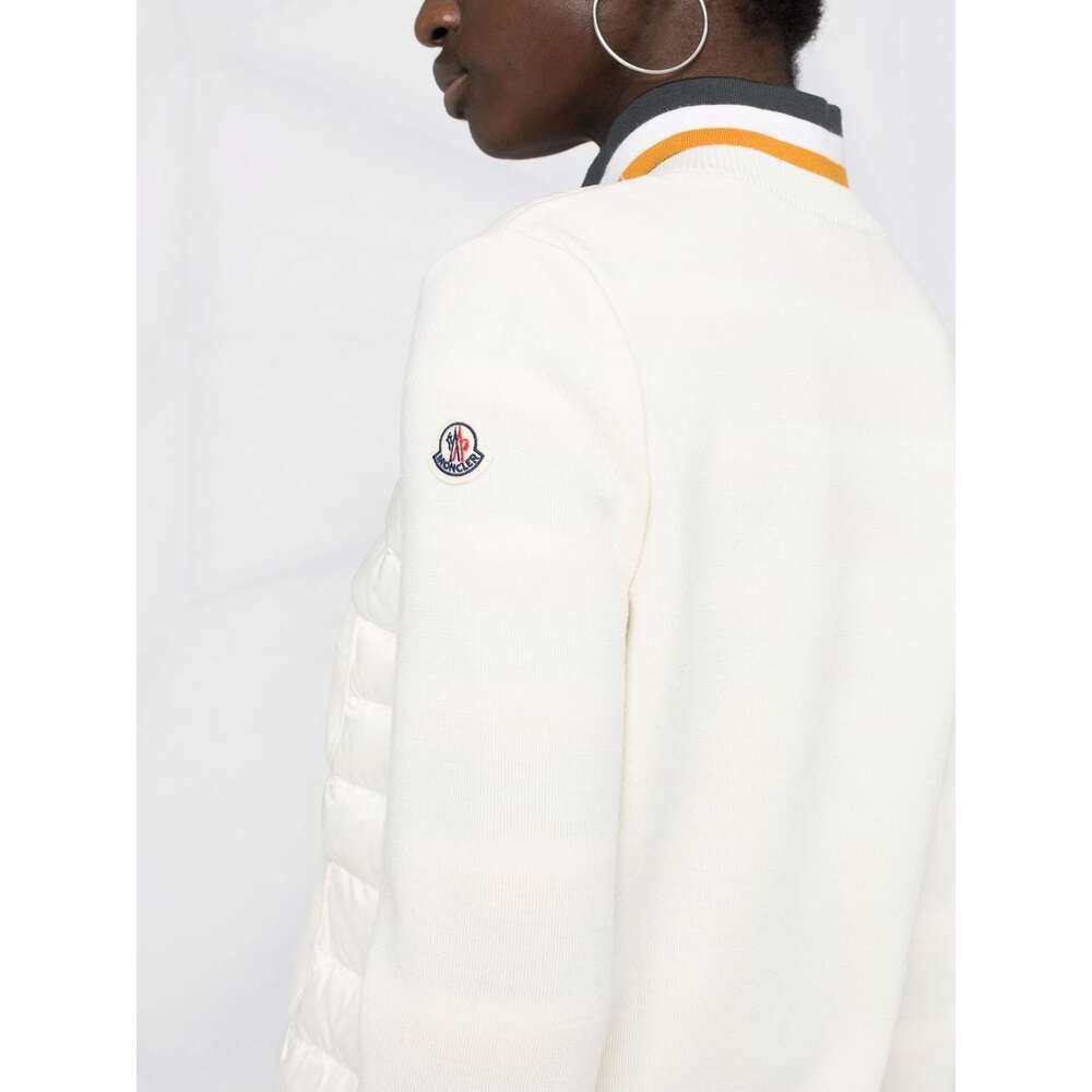 Moncler Quilted Zipped Cardigan