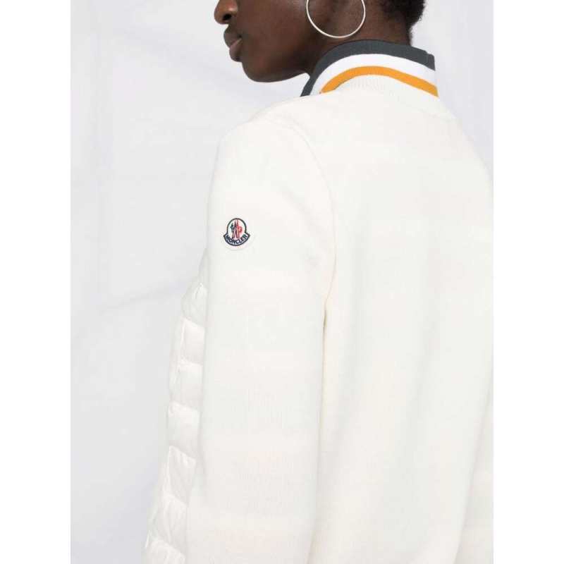 Moncler Quilted Zipped Cardigan