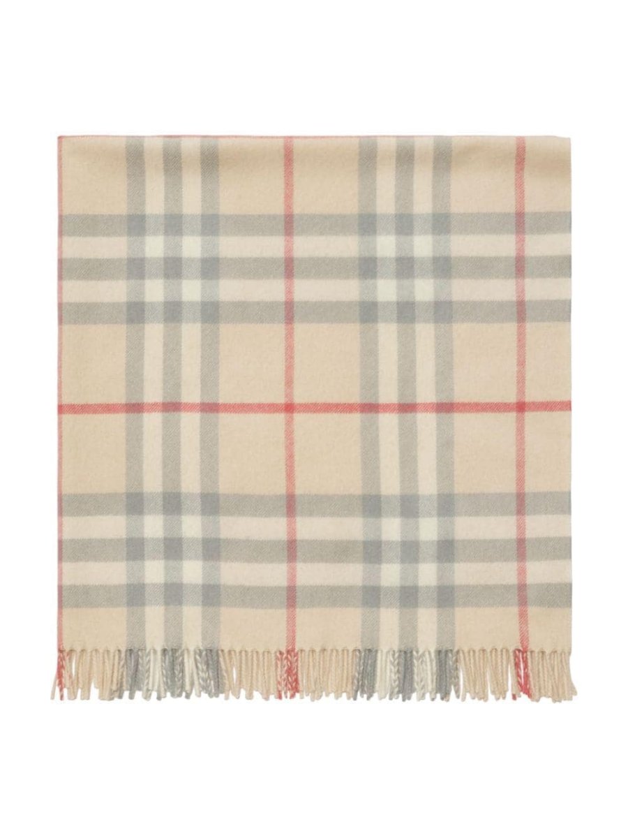 check pattern baby blanket