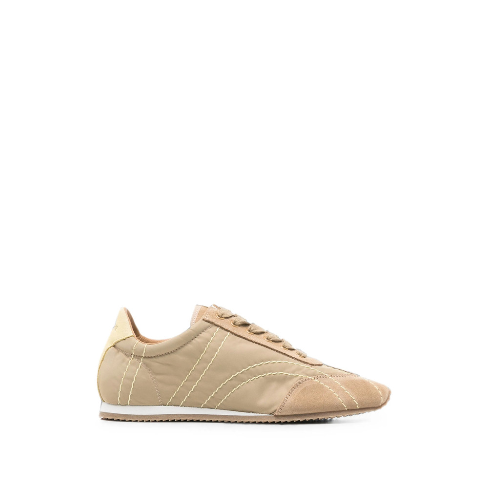 Toteme Contrast-stitch Panelled Sneakers