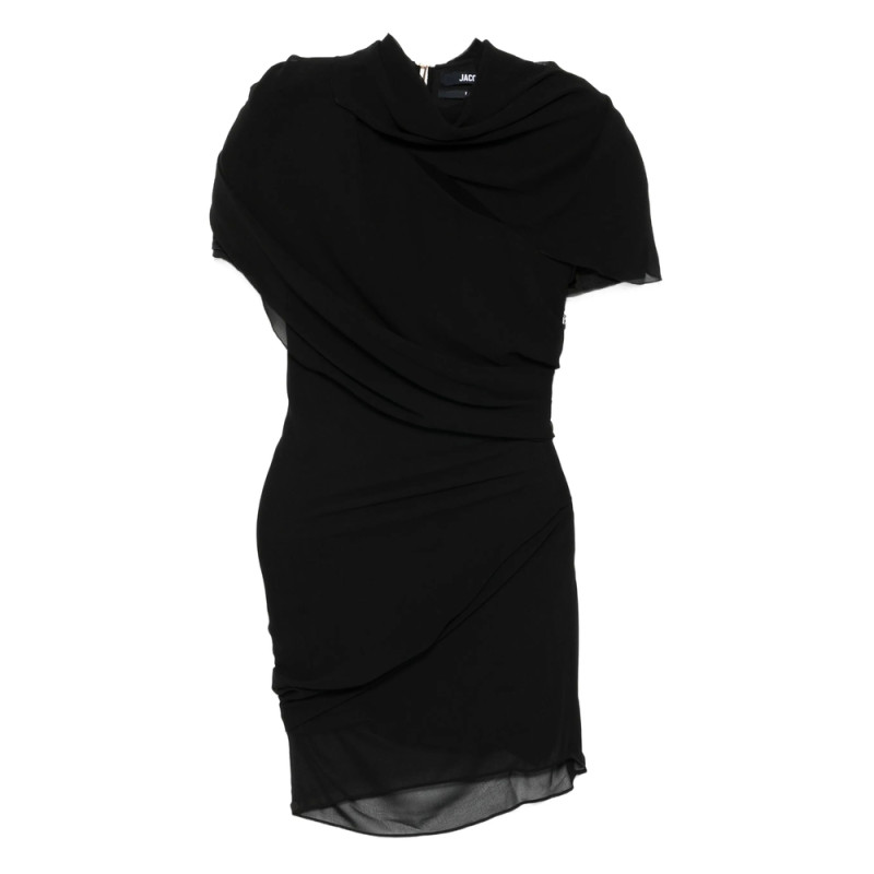 Jacquemus The Castagna Draped Minidress