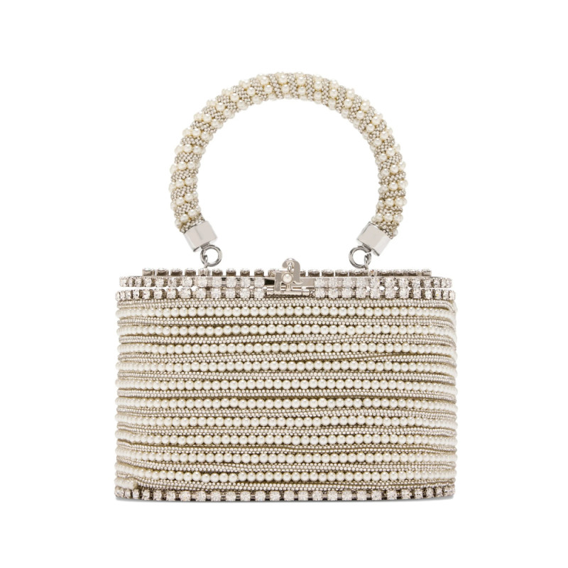 Rosantica Mini Holli Libellula Pearl-embellished Handbag
