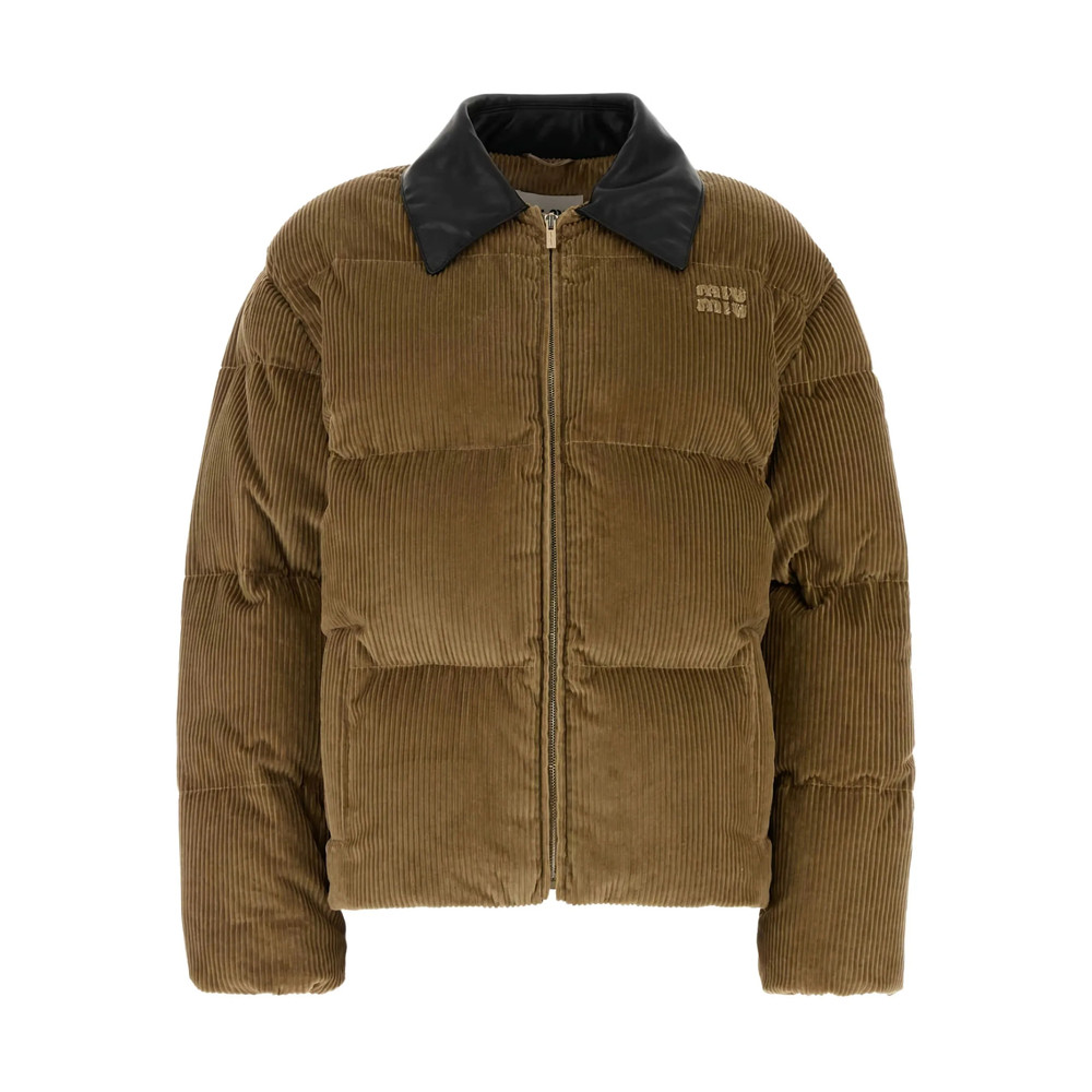 Miu Miu Corduroy Down Jacket