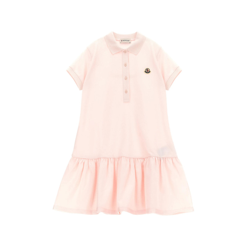 Moncler Logo-patch Polo Dress