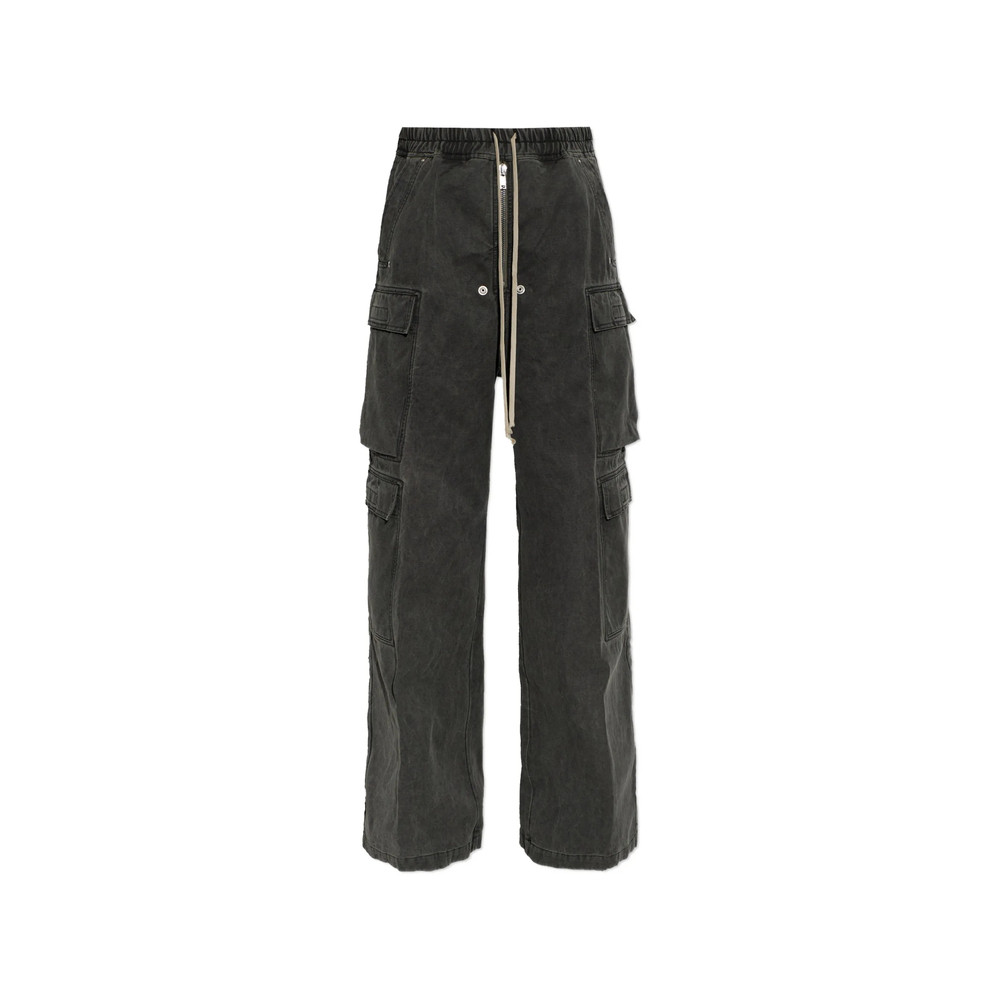 Rick Owens Drkshdw Wide-leg Cargo Pants