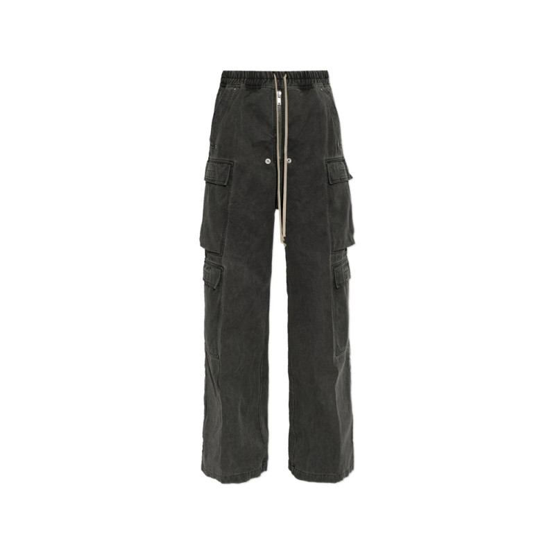 Rick Owens Drkshdw Wide-leg Cargo Pants