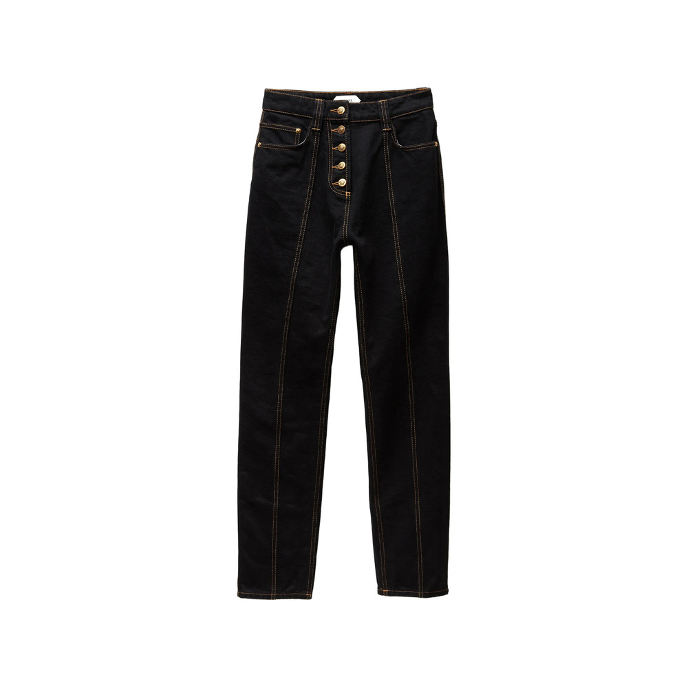 Versace High-waist Straight Jeans