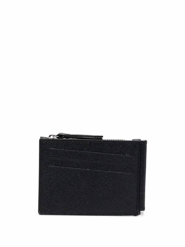 leather money clip wallet